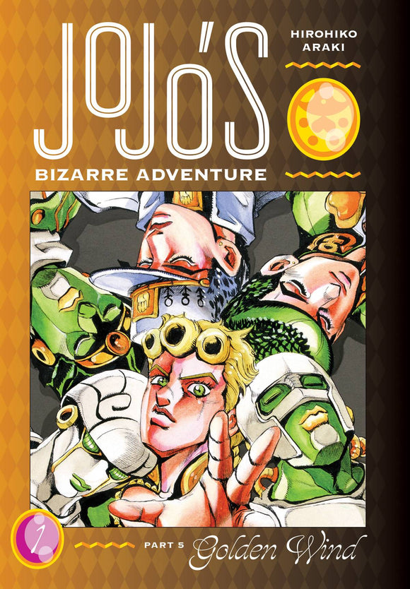 Jojo's Bizarre Adventures Part 5 Golden Wind (Hardcover) Vol 01 Manga published by Viz Llc