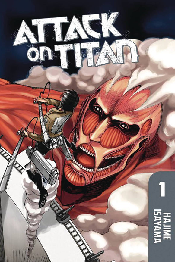 Attack On Titan Omnibus (Paperback) Vol 01 Vol 1-3 (Mature) Manga published by Kodansha Comics