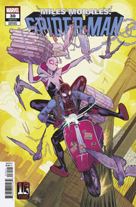 Miles Morales Spider-Man (2019 Marvel) #30 Miles Morales 10th Anniv Variant Comic Books published by Marvel Comics