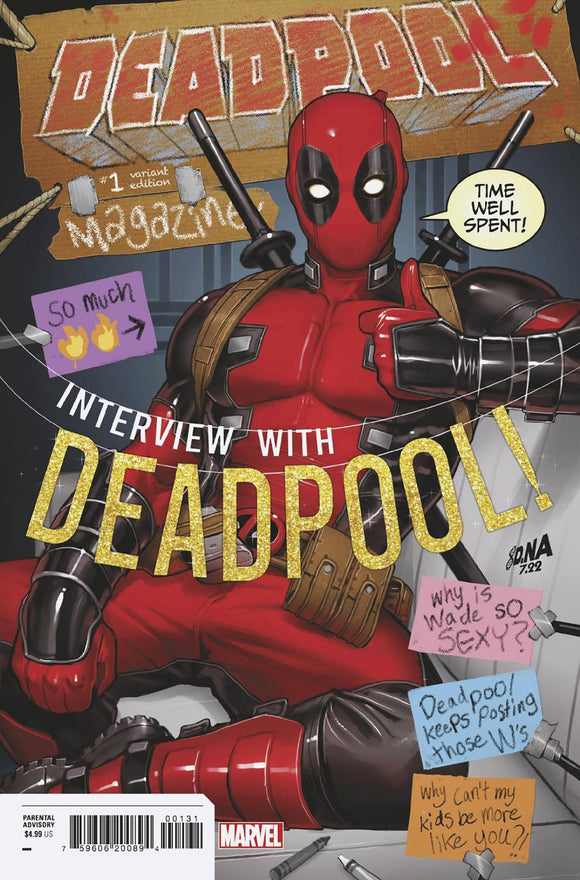 Deadpool (2022 Marvel) (7th Series) #1 Nakayama Variant Comic Books published by Marvel Comics