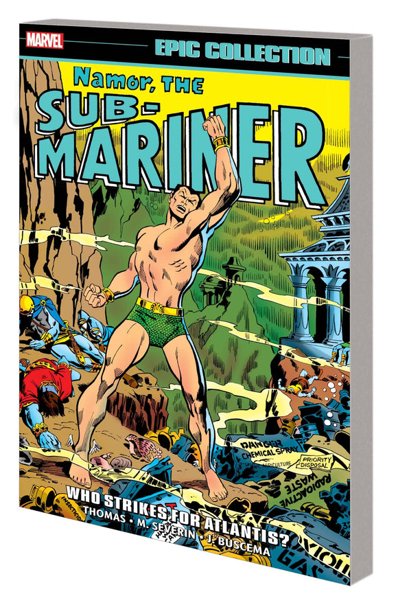 Namor Sub-Mariner Epic Collection Who Strikes For Atlantis (Paperback) Graphic Novels published by Marvel Comics