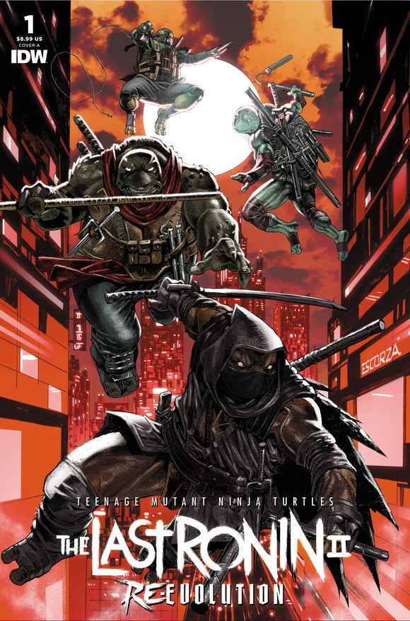 Teenage Mutant Ninja Turtles the Last Ronin II Re-Evolution (2023 IDW) #1 Cvr A Escorzas (Mature) Comic Books published by Idw Publishing