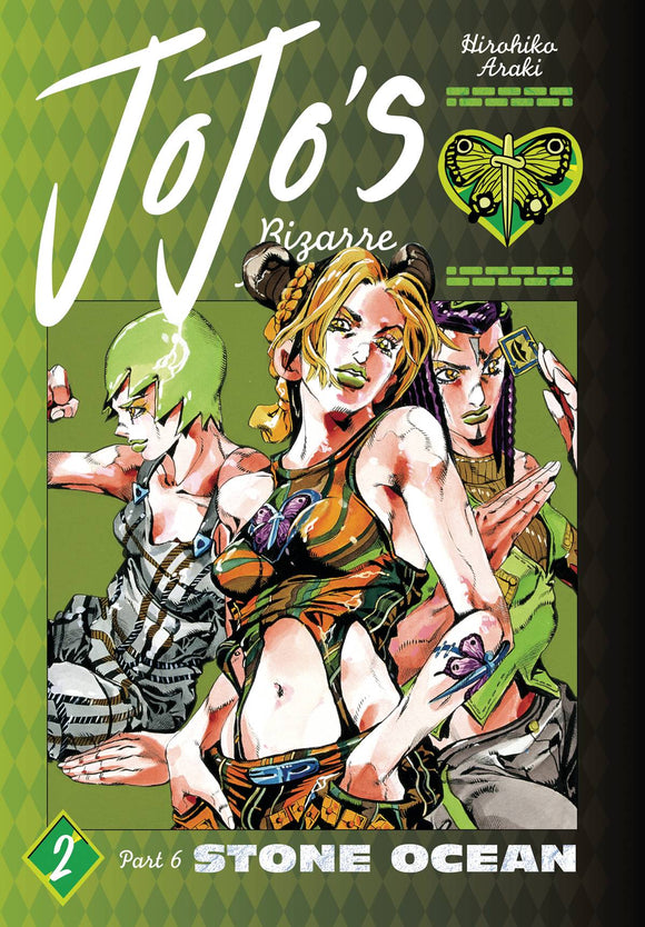 Jojo's Bizarre Adventure Part 6 Stone Ocean (Hardcover) Vol 02 Manga published by Viz Media Llc