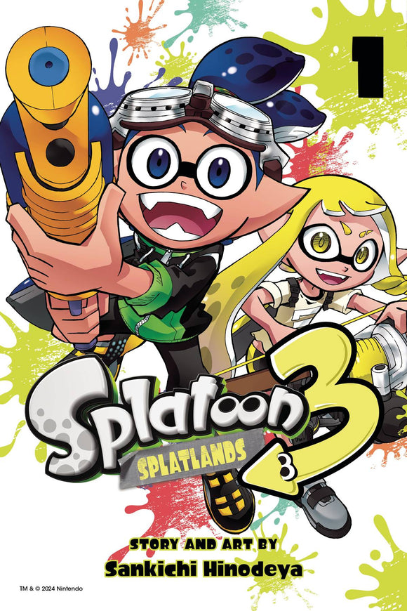 Splatoon 3 Splatlands (Manga) Vol 01 Manga published by Viz Media Llc
