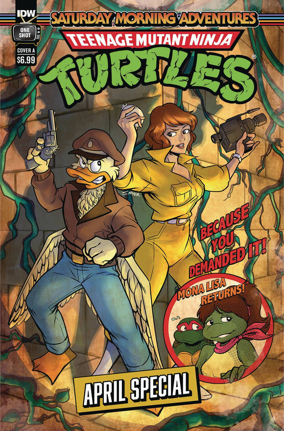 Teenage Mutant Ninja Turtles Saturday Morning Adventures April Special (2024 IDW) #1 Cvr A Myer Comic Books published by Idw Publishing