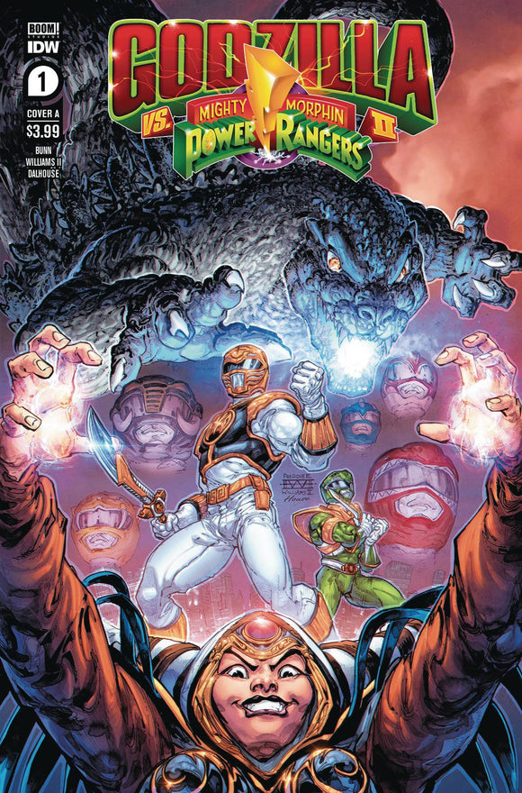 Godzilla vs. the Mighty Morphin Power Rangers II (2024 IDW) #1 Cvr A Williams Ii Comic Books published by Idw Publishing
