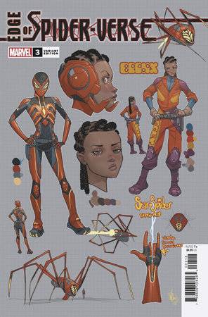 Edge of Spider-Verse (2024 Marvel) (4th Series) #3 1:10 Incentive Pete Woods Design Variant Comic Books published by Marvel Comics