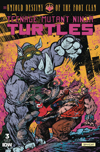 Teenage Mutant Ninja Turtles (TMNT) the Untold Destiny of the Foot Clan (2024 IDW) #3 Cvr B Catalan Comic Books published by Idw Publishing