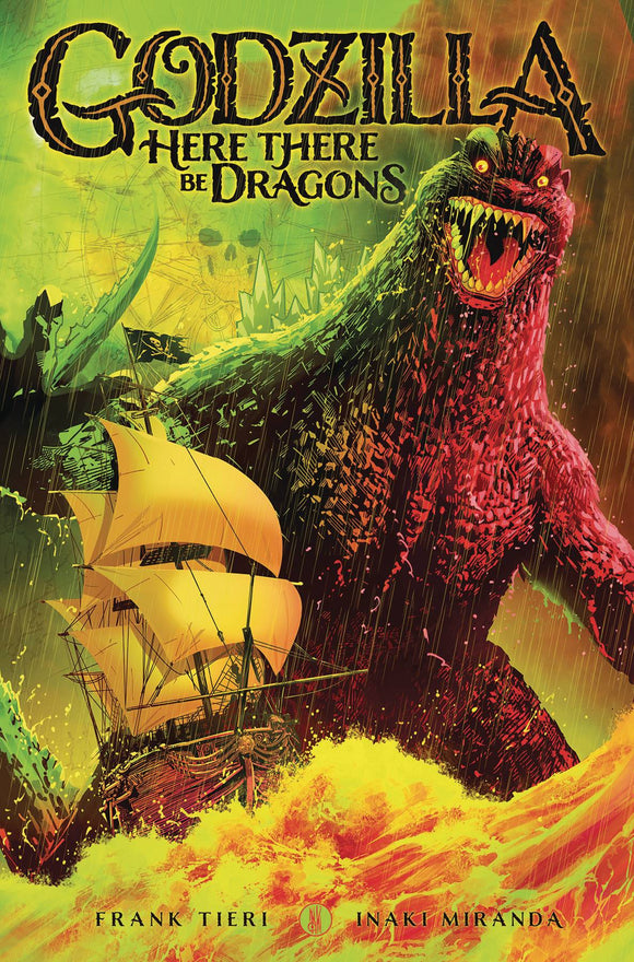 Godzilla Here There Be Dragons Gn Graphic Novels published by Idw Publishing