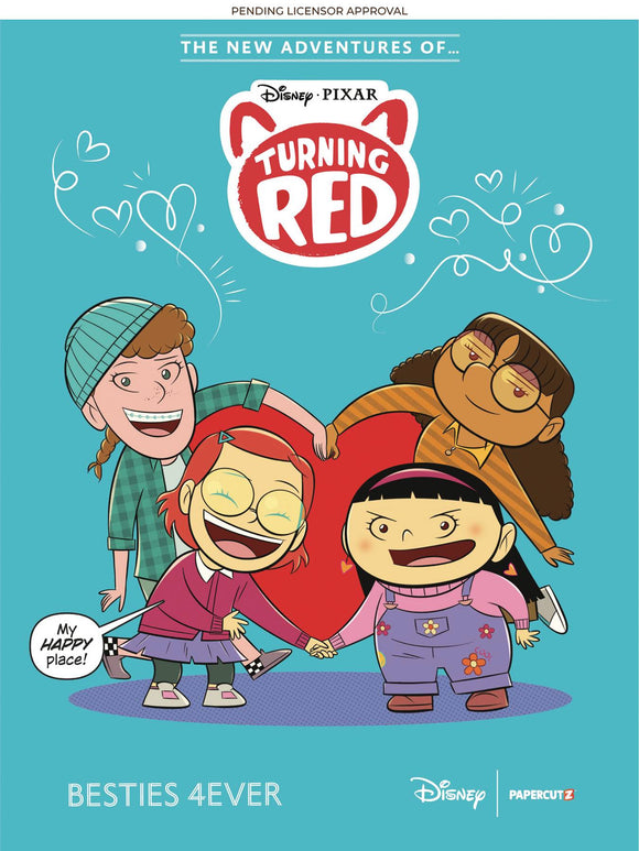 New Adventures Of Turning Red Gn Vol 01 Besties 4ever Graphic Novels published by Papercutz