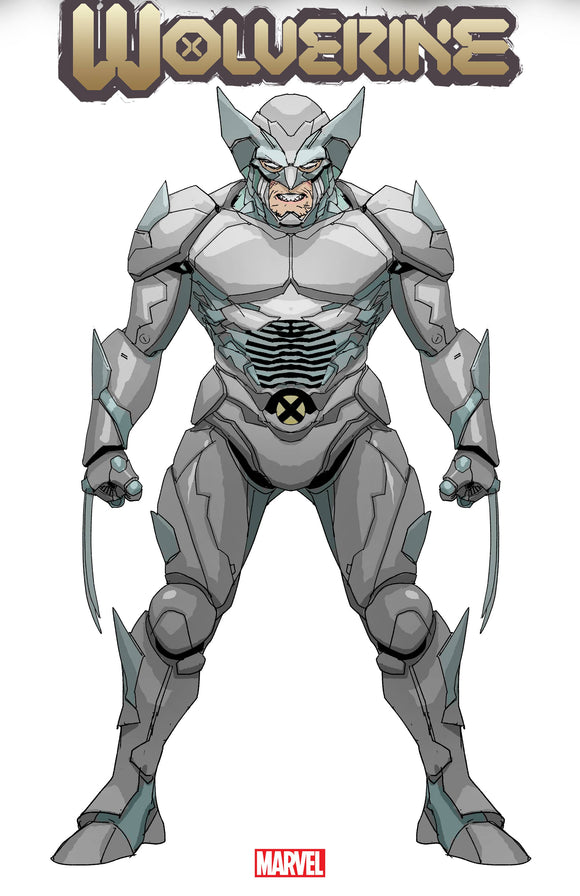 Wolverine (2020 6th Series) #49 Leinil Yu Adamantium Armor Design Variant Comic Books published by Marvel Comics