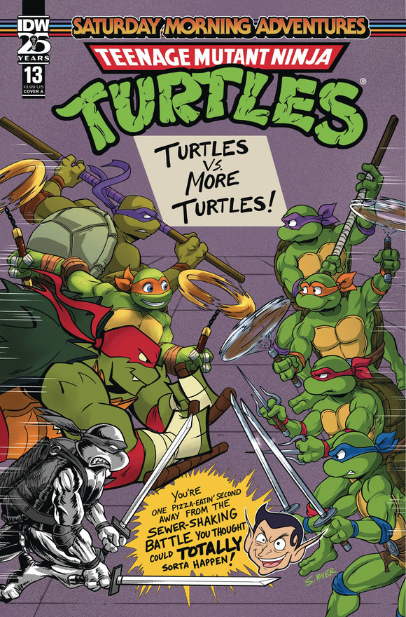 Teenage Mutant Ninja Turtles Saturday Morning Adventures (2023 IDW) (2nd Series) #13 Cvr A Myer Comic Books published by Idw Publishing