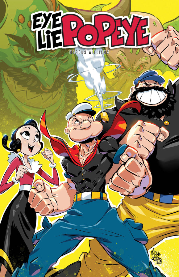 Eye Lie Popeye (2024 Massive) #1 (Of 5) Cvr A Williams Comic Books published by Massive