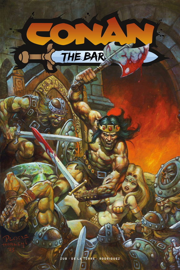 Conan the Barbarian (2023 Titan) #11 Cvr A Horley (Mature) Comic Books published by Titan Comics