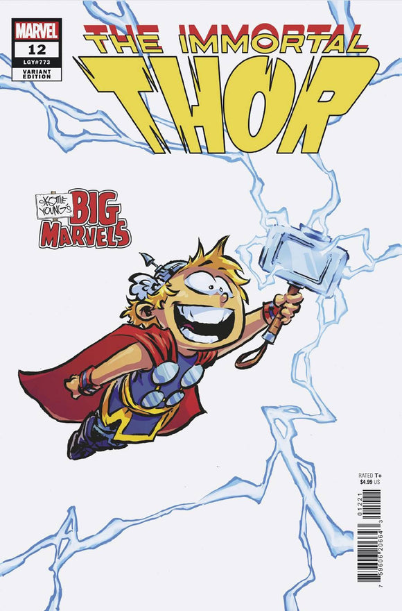 Immortal Thor (2023 Marvel) #12 Skottie Young Big Marvel Variant Comic Books published by Marvel Comics