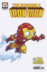 Invincible Iron Man (2022 Marvel) (5th Series) #19 Skottie Young Big Marvel Variant Comic Books published by Marvel Comics