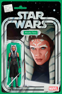 Star Wars Ahsoka (2024 Marvel) #1 Jtc Action Figure Variant Comic Books published by Marvel Comics