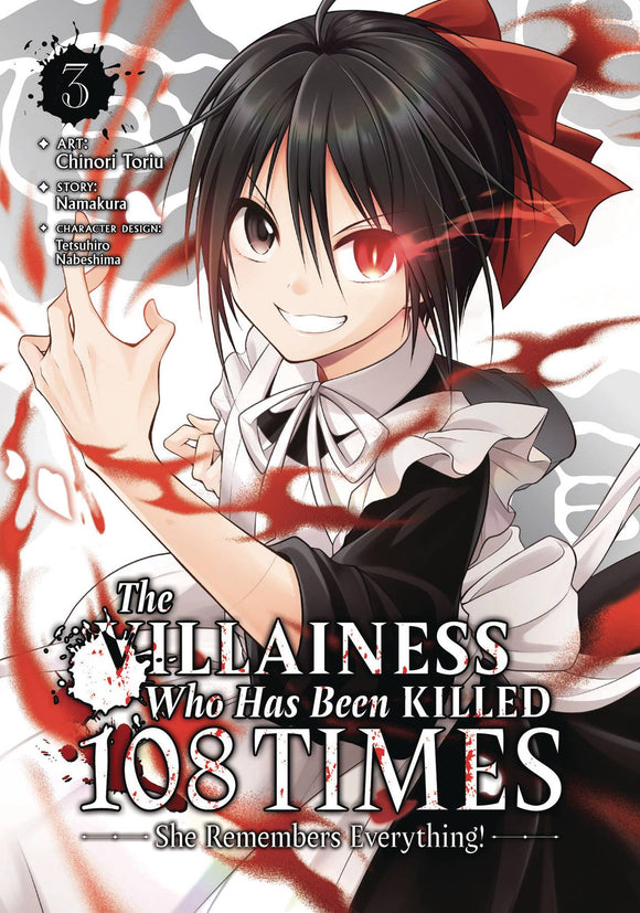Villainess Who Has Been Killed 108 Times She Remembers Everything! (Manga) Vol 03 Manga published by Seven Seas Entertainment Llc