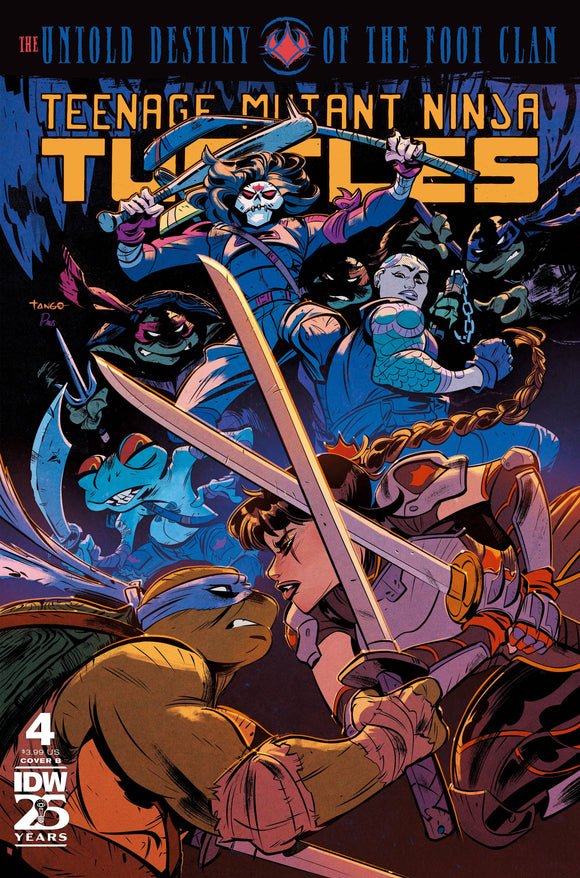 Teenage Mutant Ninja Turtles (TMNT) the Untold Destiny of the Foot Clan (2023 IDW) #4 Cvr B Tango Comic Books published by Idw Publishing