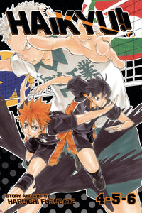 Haikyu 3-In-1 Edition (Manga) Vol 02 Manga published by Viz Media Llc