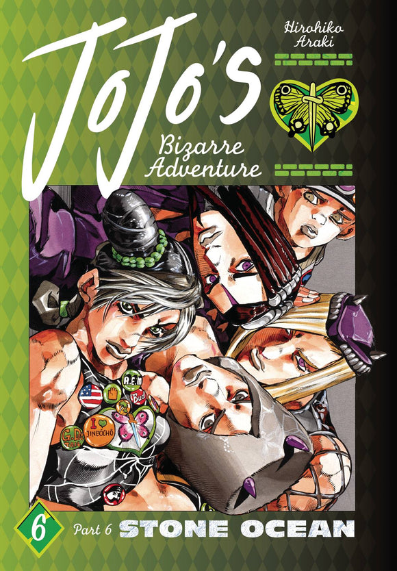 Jojo's Bizarre Adventure Part 6 Stone Ocean (Hardcover) Vol 06 Manga published by Viz Media Llc