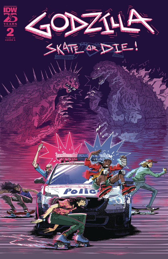 Godzilla Skate or Die (2024 IDW) #2 Cvr A Joyce Comic Books published by Idw Publishing