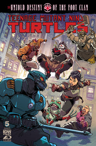 Teenage Mutant Ninja Turtles (TMNT) the Untold Destiny of the Foot Clan (2023 IDW) #5 Cvr B Medel Comic Books published by Idw Publishing