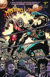 Luchaverse Catalyst (2024 Massive) #1 Catalyst Cvr D Superman V Ali Homage (Mature) Comic Books published by Massive