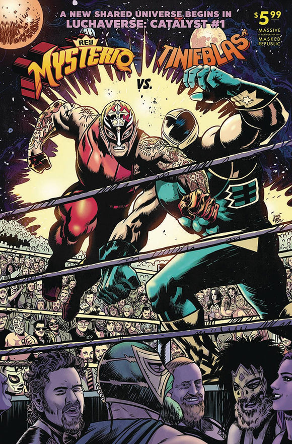 Luchaverse Catalyst (2024 Massive) #1 Catalyst Cvr D Superman V Ali Homage (Mature) Comic Books published by Massive