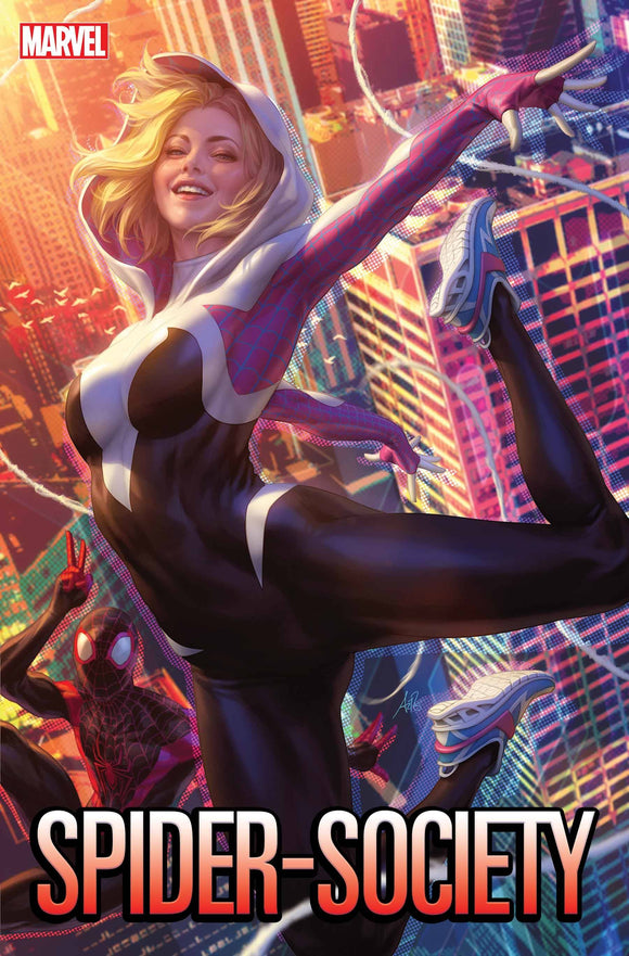 Spider-Society (2024 Marvel) #1 (Of 4) Artgerm Spider-Gwen Variant Comic Books published by Marvel Comics