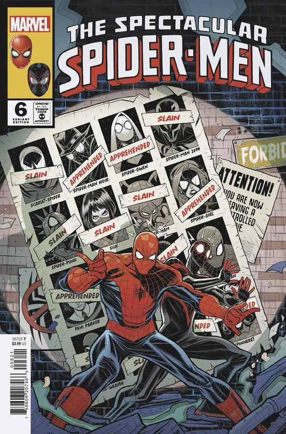 Spectacular Spider-Men (2024 Marvel) #6 Elizabeth Torque Homage Variant Comic Books published by Marvel Comics