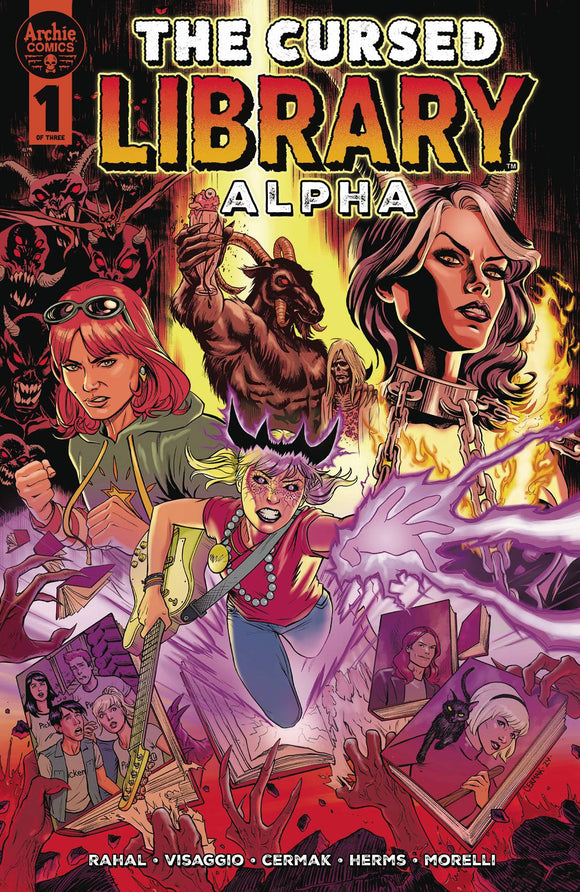 Cursed Library Alpha (2024 Archie) #1 Cvr A Craig Cermak Comic Books published by Archie Comic Publications