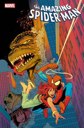 Amazing Spider-Man (2022 Marvel) (7th Series) #58 Leo Romero Godzilla Variant Comic Books published by Marvel Comics