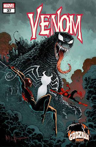 Venom (2021 Marvel) (5th Series) #37 Dave Wachter Godzilla Variant Comic Books published by Marvel Comics