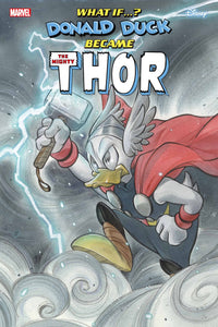 What If Donald Duck Became Thor (2024 Marvel) #1 Peach Momoko Variant Comic Books published by Marvel Comics