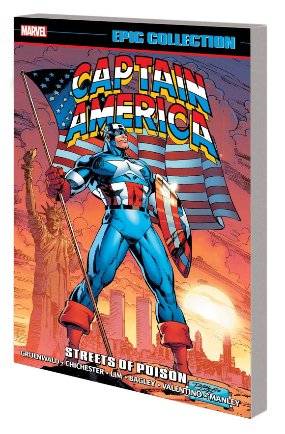 Captain America Epic Collection (Paperback) Vol 16 Streets Of Poison Graphic Novels published by Marvel Comics