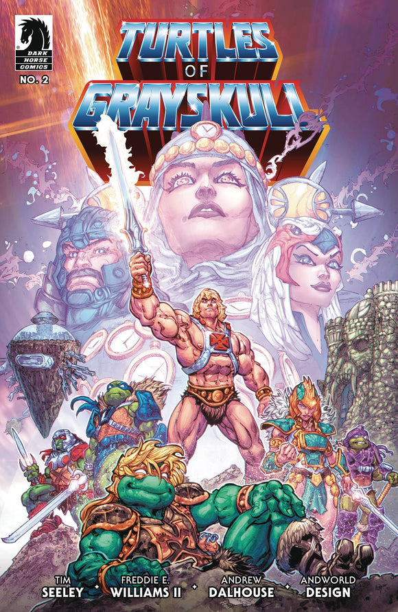 Masters of the Universe Teenage Mutant Ninja Turtles: Turtles of Grayskull (2024 Dark Horse) #2 Cvr A Williams Comic Books published by Dark Horse Comics