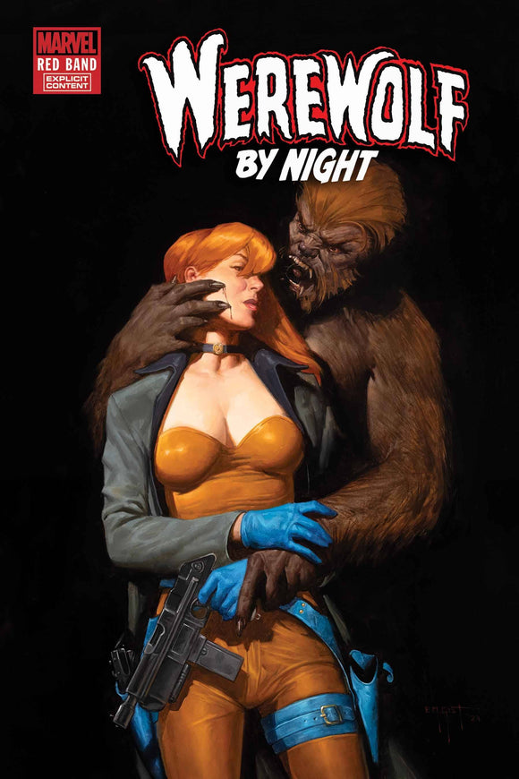 Werewolf by Night Red Band (2024 Marvel) #4 (Polybag) Comic Books published by Marvel Comics