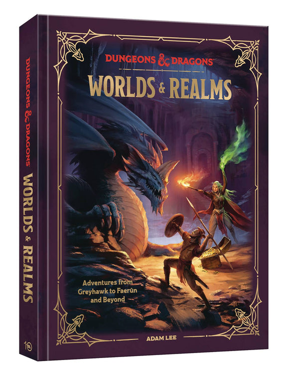 Dungeons & Dragons Worlds & Realms (Hardcover) Art Books published by Ten Speed Press