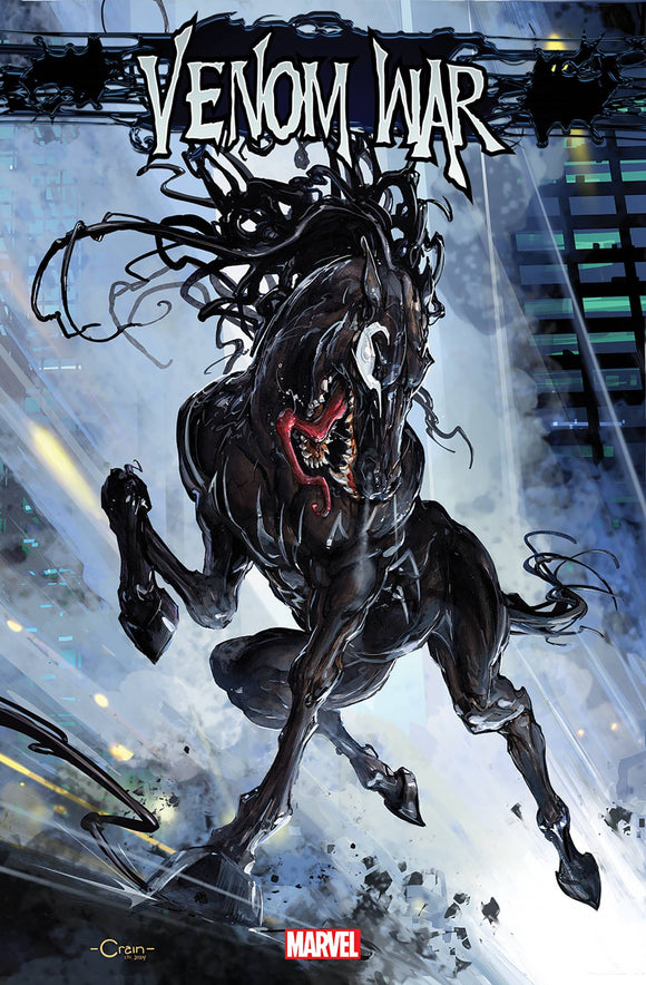 Venom War (2024 Marvel) #1 (Of 5) Clayton Crain Venom Horse Variant Comic Books published by Marvel Comics