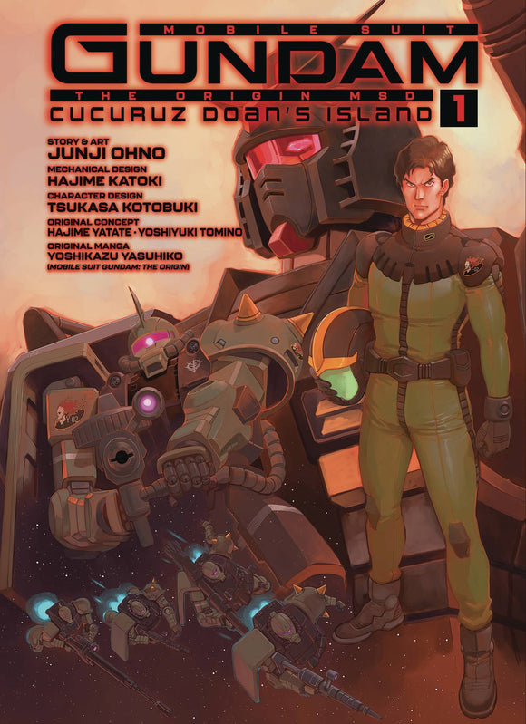 Mobile Suit Gundam Origin Msd Cucuruz Doan's Island (Hardcover) Vol 01 Manga published by Vertical Comics