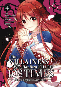 Villainess Who Has Been Killed 108 Times She Remembers Everything! (Manga) Vol 04 Manga published by Seven Seas Entertainment Llc