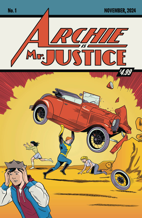 Archie is Mr Justice (2024 Archie) #1 (Of 4) Cvr C Matt Talbot Comic Books published by Archie Comic Publications