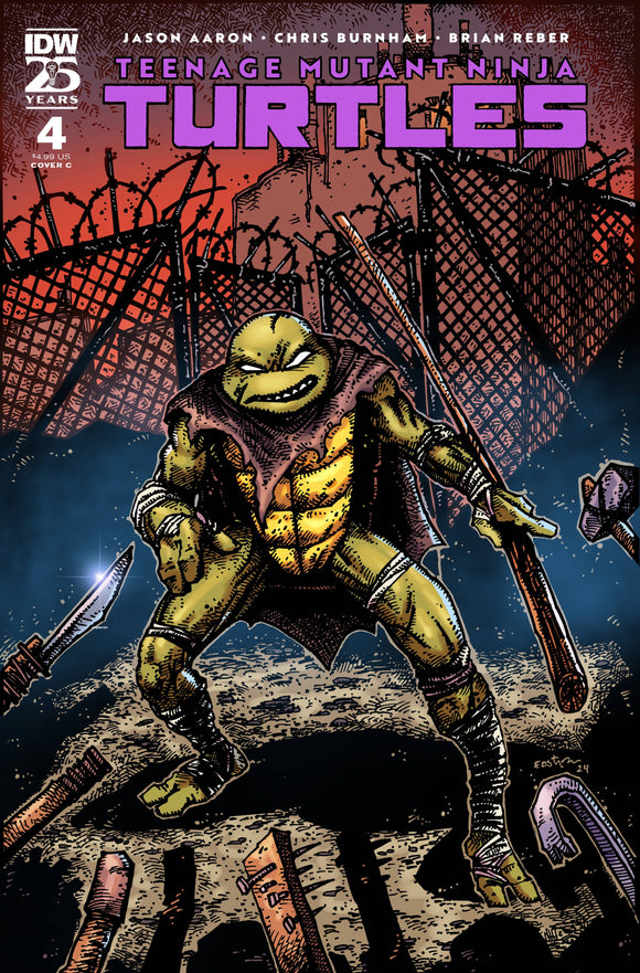 Teenage Mutant Ninja Turtles (TMNT) (2024 IDW) #4 Cvr C Eastman Comic Books published by Idw Publishing