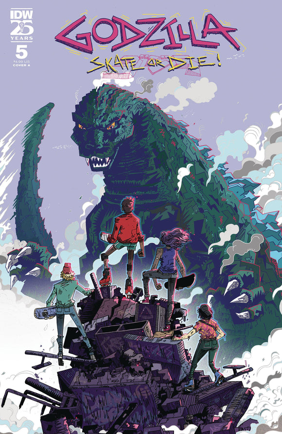 Godzilla Skate or Die (2024 IDW) #5 Cvr A Joyce Comic Books published by Idw Publishing