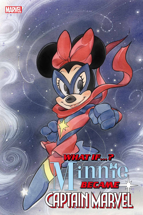 What If Minnie Became Captain Marvel (2024 Marvel) #1 Peach Momoko Variant Comic Books published by Marvel Comics