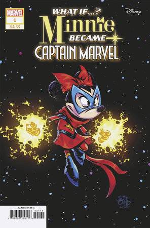 What If Minnie Became Captain Marvel (2024 Marvel) #1 Skottie Young Variant Comic Books published by Marvel Comics