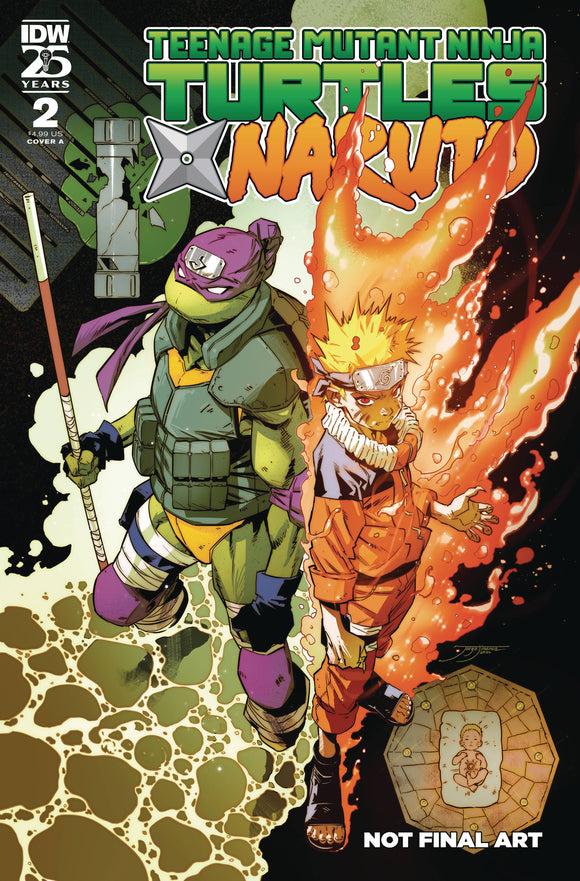 Teenage Mutant Ninja Turtles (TMNT) X Naruto (2024 IDW) #2 Cvr A Jimenez Comic Books published by Idw Publishing