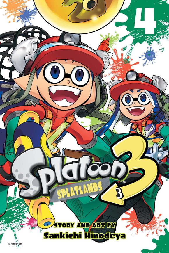 Splatoon 3 Splatlands (Manga) Vol 04 Manga published by Viz Media Llc