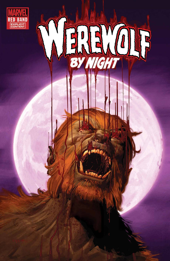 Werewolf by Night Red Band (2024 Marvel) #8 (Polybag) Comic Books published by Marvel Comics